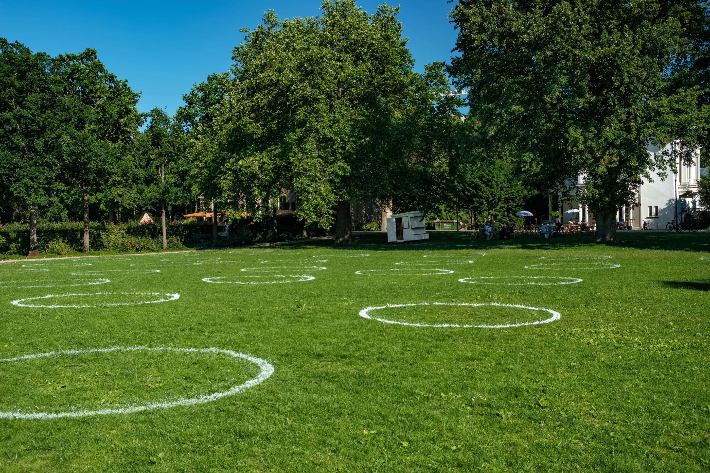 Pods on field