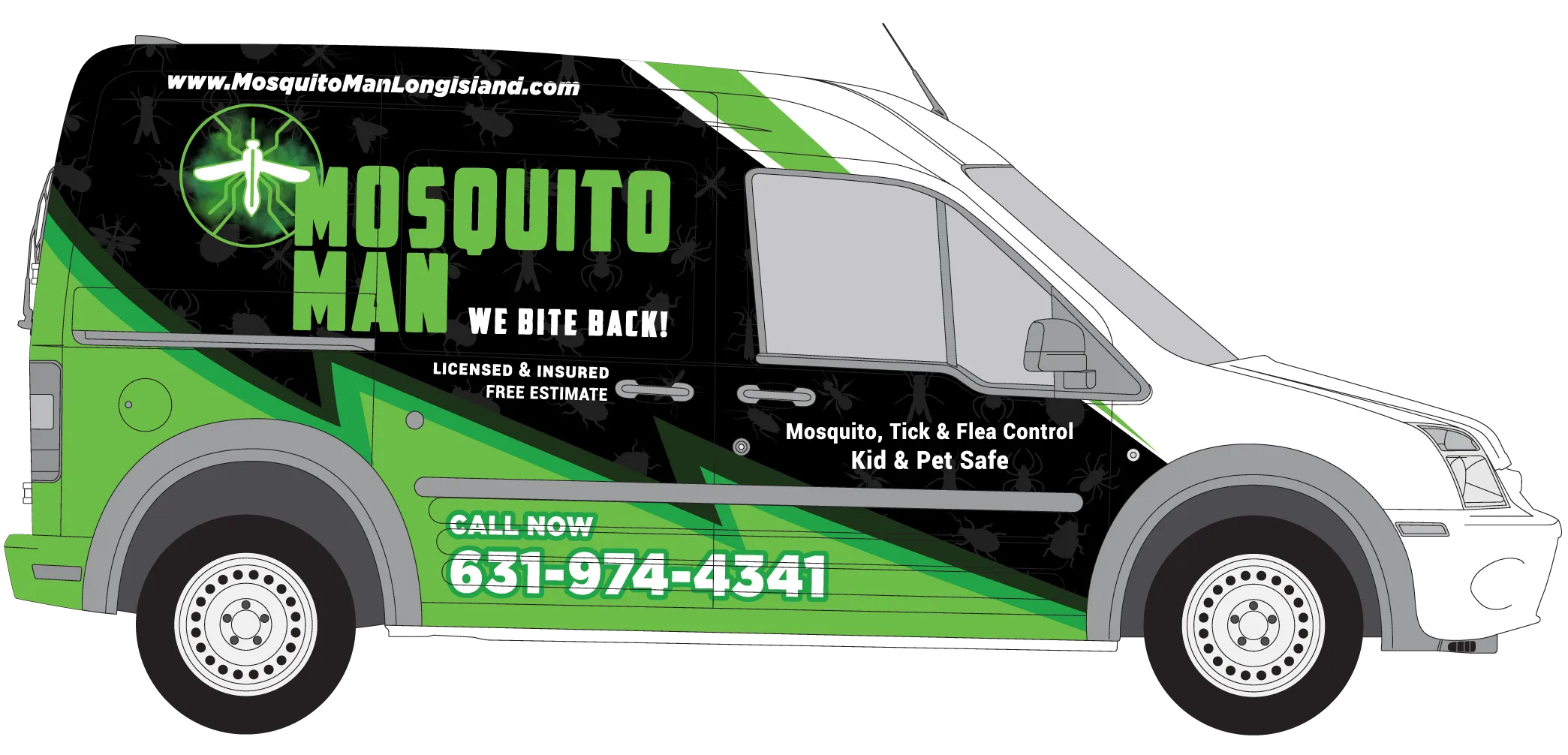 Mosquito Man van
